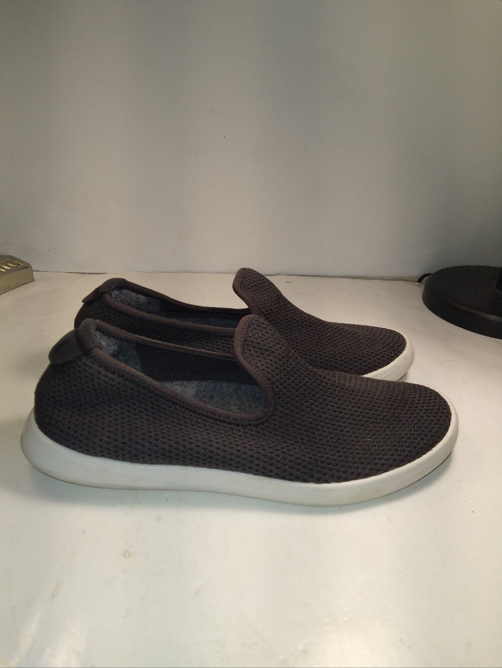 Allbirds TL Tree Loungers Grey Casual Slip On Comfort Shoes Women's sz 9.